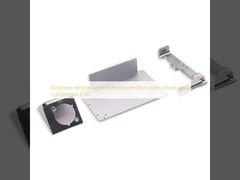 Airborne รีโมทควบคุมเสียงพึมพำชิ้นส่วนความแม่นยำของโดรนเชลล์ CNC แบบกำหนดเอง