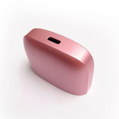 เคสสีชมพูโลหะผสมสังกะสีหล่อสำหรับ AirPods Pro 2 ฝาครอบป้องกันหูฟังไร้สายรุ่น