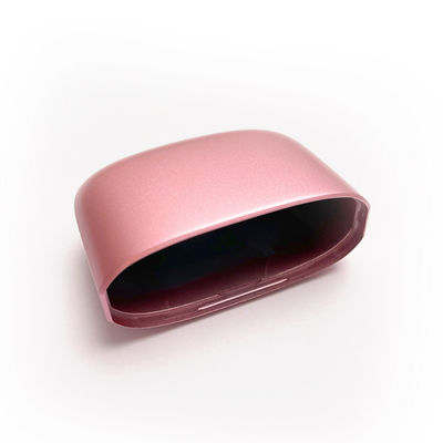 เคสสีชมพูโลหะผสมสังกะสีหล่อสำหรับ AirPods Pro 2 ฝาครอบป้องกันหูฟังไร้สายรุ่น