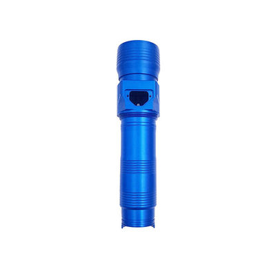 เครื่องกลึงซีเอ็นซี เครื่องกลึงซีเอ็นซี 6061 Laser Lamp Housing Flashlight Shell
