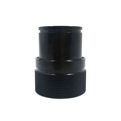 สลักอัตโนมัติหลายแกน CNC กลึงอลูมิเนียม 7075 ลูกบิดขึ้นลายความแม่นยำสูง
