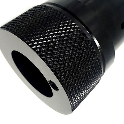 สลักอัตโนมัติหลายแกน CNC กลึงอลูมิเนียม 7075 ลูกบิดขึ้นลายความแม่นยำสูง