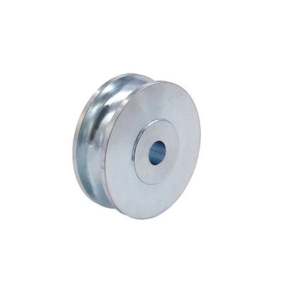 เครื่องกลึงแนวตั้ง CNC กลึงเหล็กกล้าคาร์บอนสังกะสีมัด 45 # รอกเชิงกล