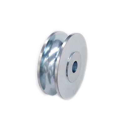เครื่องกลึงแนวตั้ง CNC กลึงเหล็กกล้าคาร์บอนสังกะสีมัด 45 # รอกเชิงกล