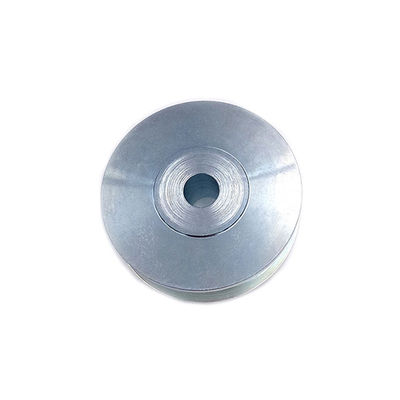 เครื่องกลึงแนวตั้ง CNC กลึงเหล็กกล้าคาร์บอนสังกะสีมัด 45 # รอกเชิงกล