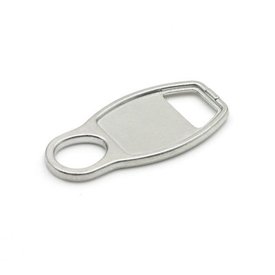 Custom Cut Metal Electrospark Sintered Stainless Steel Products Zip Fastener Part