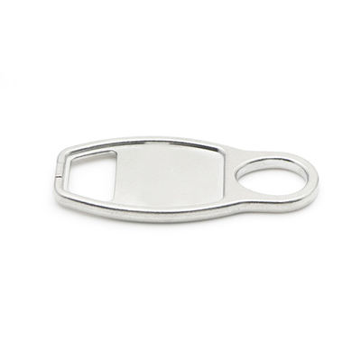 Custom Cut Metal Electrospark Sintered Stainless Steel Products Zip Fastener Part