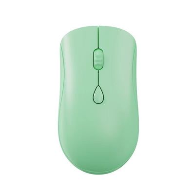 แม่พิมพ์เมาส์ไร้สายสีชมพูเมาส์เงียบแบบชาร์จไฟได้ Bluetooth Dual Mode Game Mouse Makaron Multi Color
