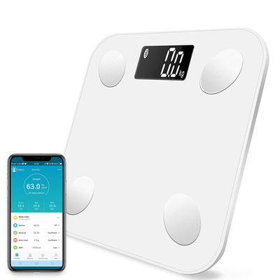 การฉีดขึ้นรูปแบบกำหนดเอง ABS เครื่องชั่งน้ำหนักร่างกายในครัวเรือน Bluetooth เครื่องชั่งน้ำหนักอิเล็กทรอนิกส์