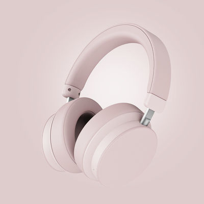 การปรับแต่งแม่พิมพ์ฉีดพลาสติก ANC Active Noise Reduction ชุดหูฟังเกมเบสไร้สายแบบพับได้
