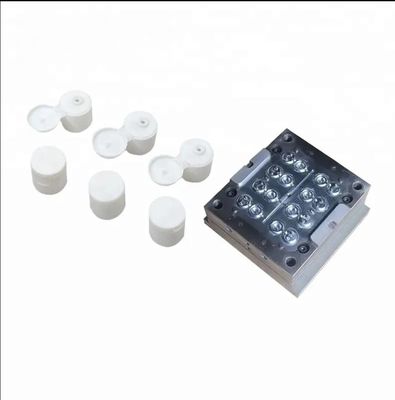 คุณภาพดี ผลิตจากพลาสติกฉีด Flip Top Cap Mold / Cap สําหรับผงขวด