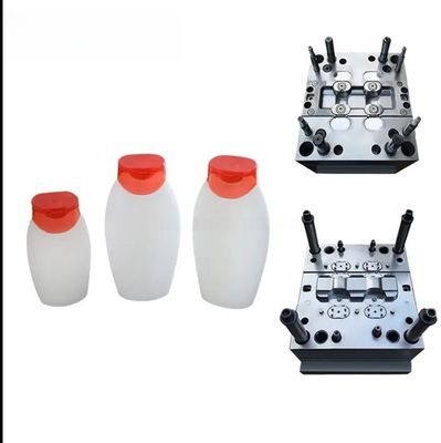 คุณภาพดี ผลิตจากพลาสติกฉีด Flip Top Cap Mold / Cap สําหรับผงขวด