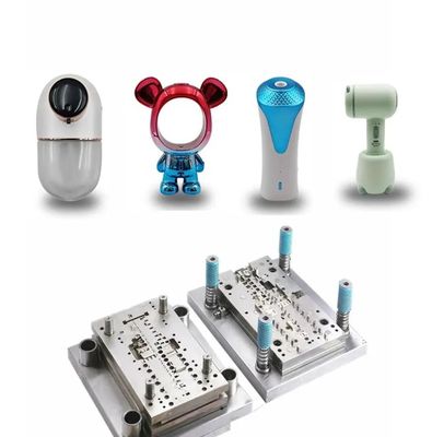 แม่พิมพ์ฉีดพลาสติกแม่พิมพ์แม่พิมพ์กำหนดเองสีดำ PA PC PP PU PVC ABS ซิลิโคนต้นแบบบริการแม่พิมพ์เครื่องฉีดแม่พิมพ์