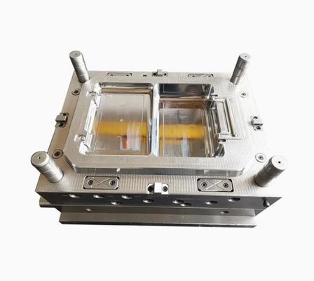กล่อง Mold สําหรับถุงยางพลาสติก Custom อุปกรณ์การเก็บเก็บ Stacking ใส การเก็บ หม้อฉีด